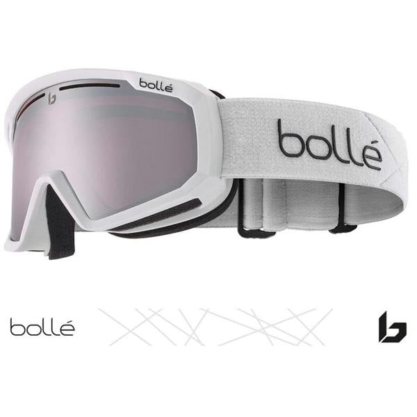 Bolle Y7 OTG - Matte White with Vermillon Gun Lens