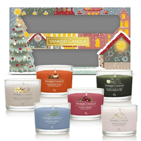 Yankee Candle 6 Piece Gift Set Christmas Votives