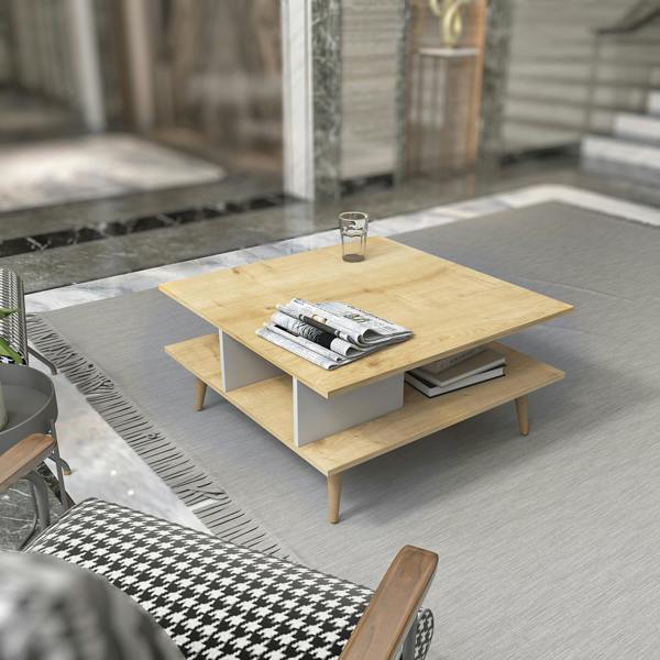 Decorotika Akya 90 cm Coffee Table with Storage&nbsp;