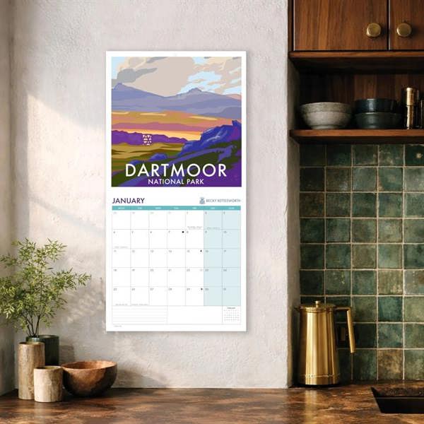 Becky Bettesworth, Seaside Poster Art Calendar 2027, Wall Calendars, Month To View, Travel, Gift