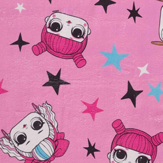 LOL Surprise L.O.L. Surprise! Girls Beach Bath Towel 70 x 140 cm Pink