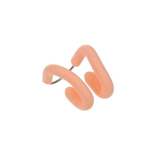 Arena Super Nose Clip II beige earplugs, soft silicone curved design
