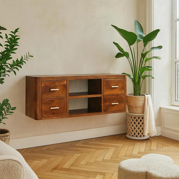 Wyld Haus Rochefort En Terre Mango Wood TV Media Unit