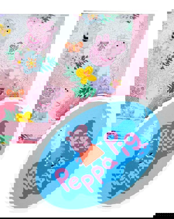 Peppa Pig Girls Pink Character Velcro Wallet (One Size)