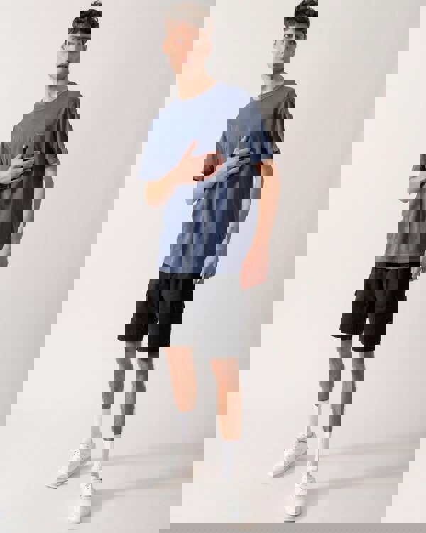 Gant Mens Short Sleeve Sunfaded T-Shirt - 401 Dusty Navy