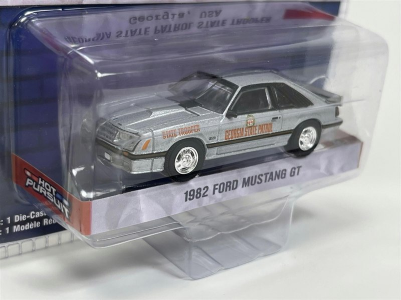 Greenlight 1982 Ford Mustang GT Georgia State Trooper 1:64 Scale 43020A