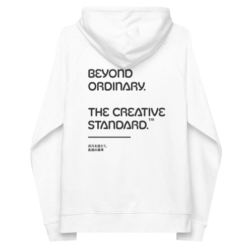 Anchor & Crew Beyond Ordinary Creative Standard Organic Cotton Hoodie - White