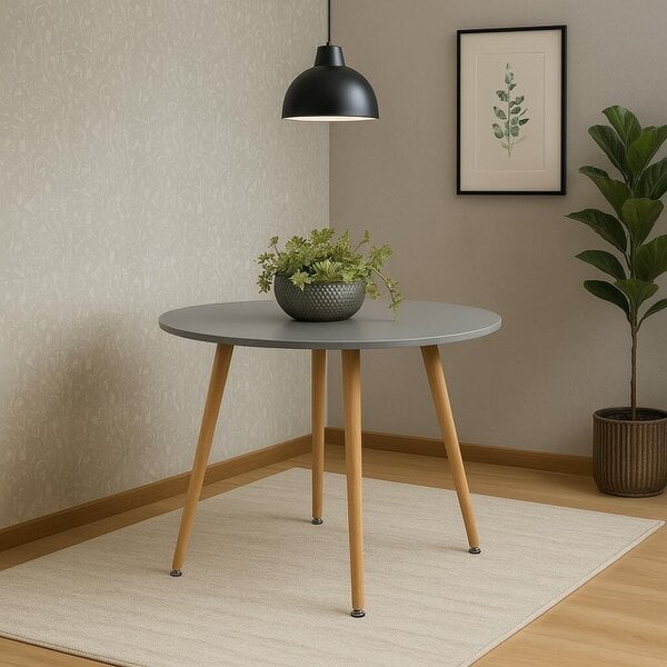 Kosy Koala Dining Table Grey Wood Kitchen