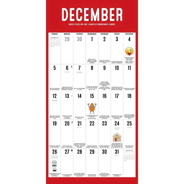Pun Intended Calendar 2027, Wall Calendars, Month To View, Humour, Gift