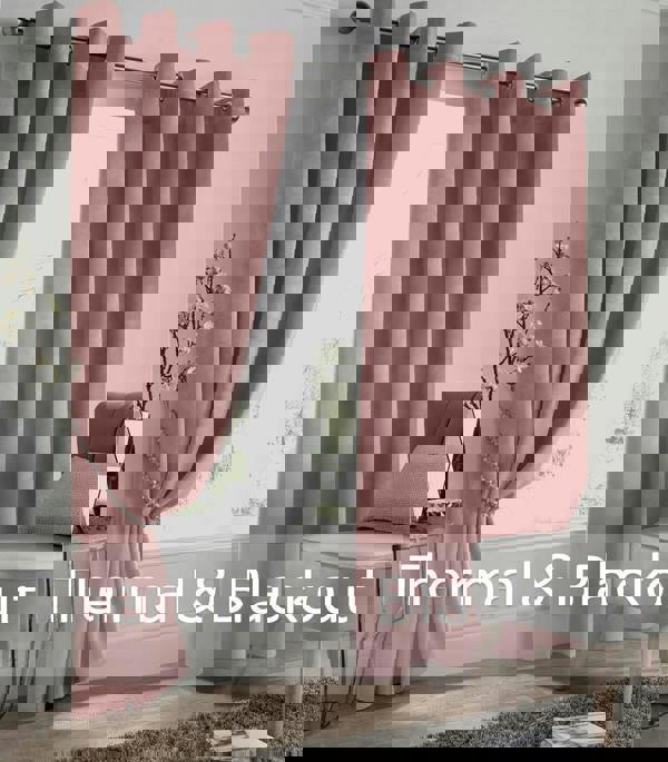 Luxury Living Velvet Ring Top Blackout Curtains