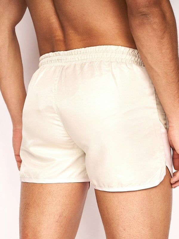 Crosshatch Barli Swim Shorts Stone