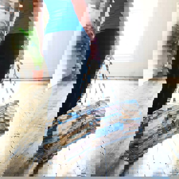 Fitness Mad Deluxe Yoga & Pilates Kit Bag - Blue