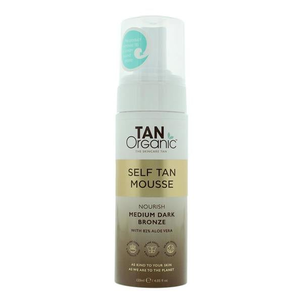 Tanorganic Self Tan Mousse 120ml Medium Dark Bronze