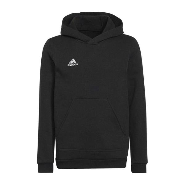 Adidas Childrens/Kids Entrada 22 Hoodie - Black - 