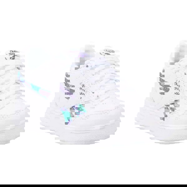 Reebok Childrens/Kids Court Advance Trainers - White/Green