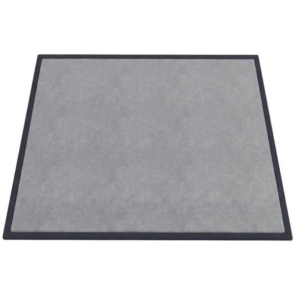 Baby Play Mat, 3CM Thick Foam Playmat Rug, Soft Flannel, Non-Slip, Water Resistant, Easy Care, 127 x 127 cm, Dark Grey