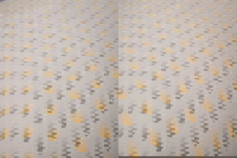 Anyhouz Orthopedic Pillows Beige for Neck Pain Relieve Comfortable and Breathable for Cervical Health Care 70*40*14cm