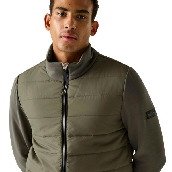 Regatta Mens Waverhill Hybrid Jacket - Smokey Olive - 