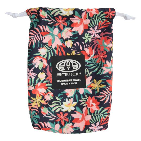 Animal Flowers Travel Microfibre Towel - Mixed - 