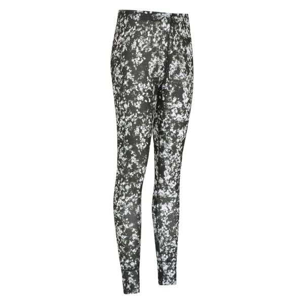 Mountain Warehouse Womens/Ladies Talus Printed Thermal Bottoms - Black - 