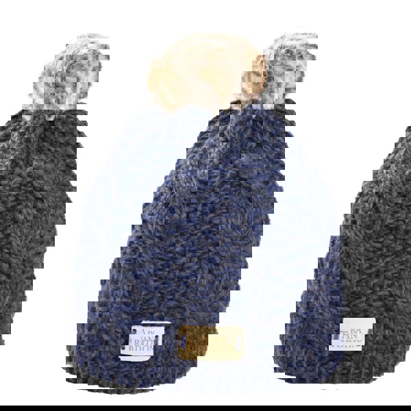 Aran Cable Tammy Hat Shop the Stylish Aran Cable Tammy Hat with Faux Fur Trim