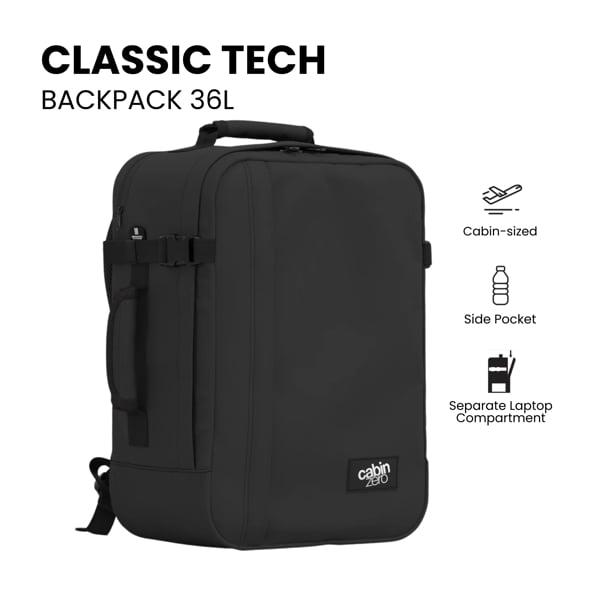 CabinZero Classic Tech Backpack 36L