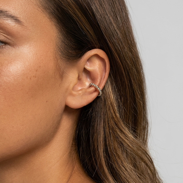 MUCHV Bobble Conch Ear Cuffs