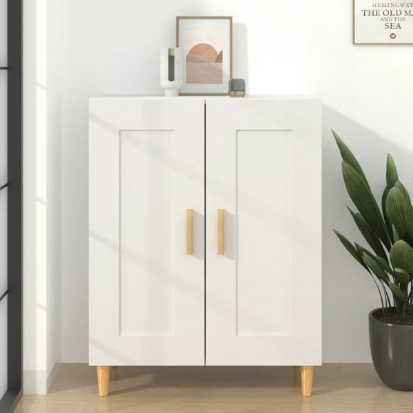 Berkfield Sideboard White 69.5x34x90 cm Engineered Wood