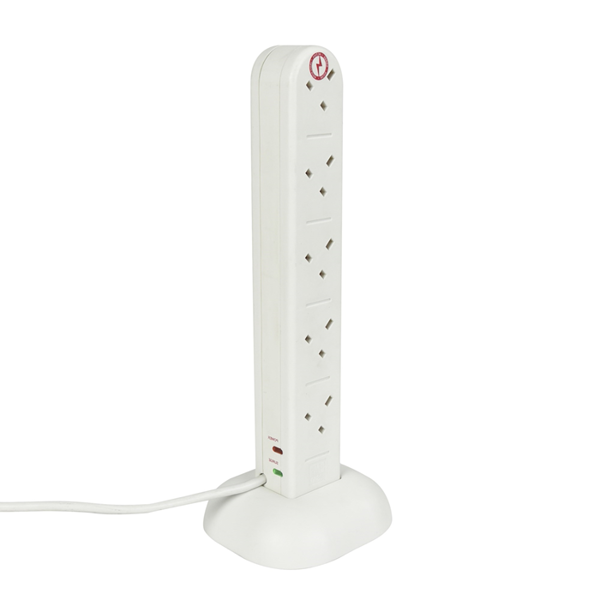 Axiom 10 Gang Tower Extension Lead with Surge
