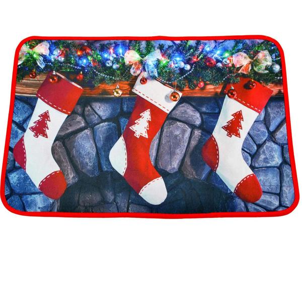 38.5 x 59 cm Christmas Doormat with Anti-Slip Rubber Backing for Indoor and Sheltered Outdoor Use image 4