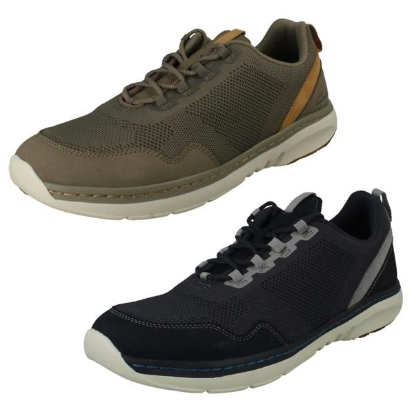 Clarks Mens Clarks Lace Up Casual Shoes ClarksPro Knit