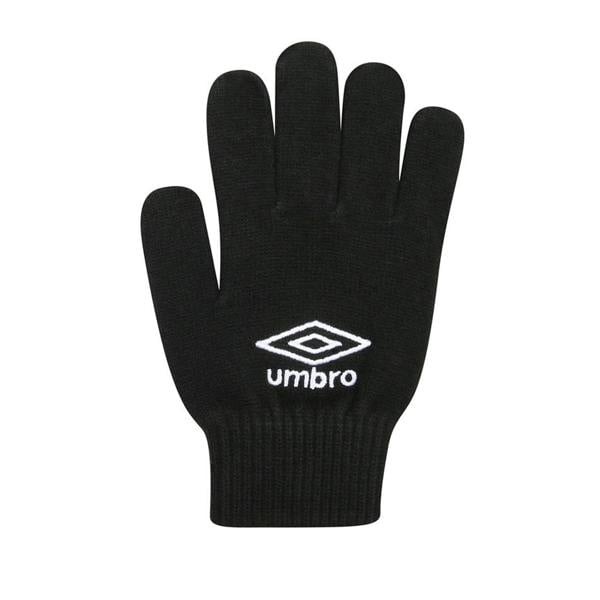 Umbro Knitted Gloves - Black - 