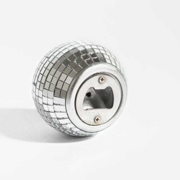 Love Frankie Disco Ball Bottle Opener