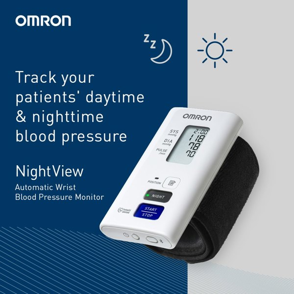 Omron NightView Automatic Wrist Blood Pressure Monitor