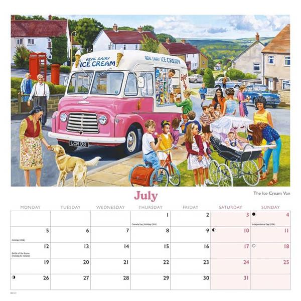 Trevor Mitchell, Vintage Transport Calendar 2027, Wall Calendars, Month To View, Art, Gift