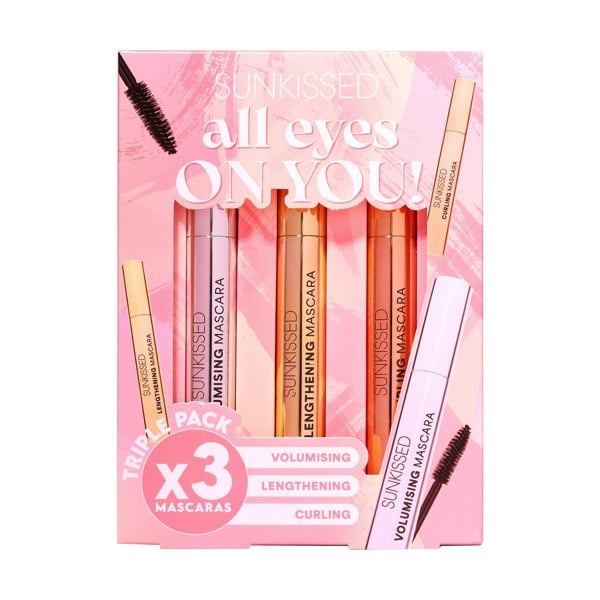 Sunkissed All Eyes On You Mascara 3 Piece Gift Set