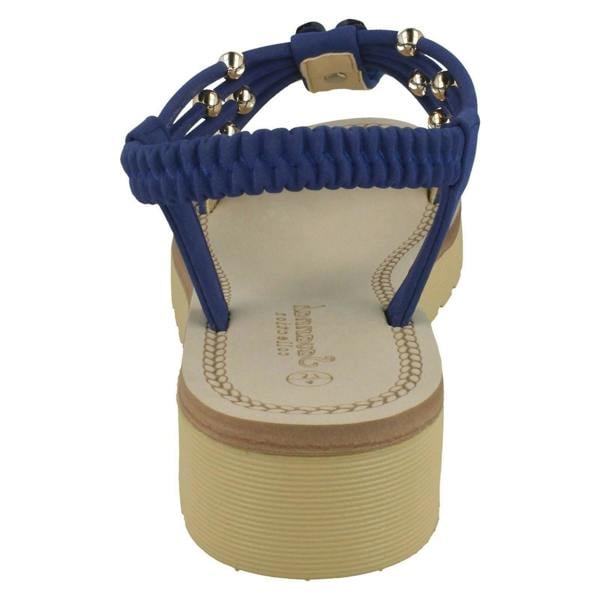 Savannah Ladies Savannah Flower Beaded Sandals