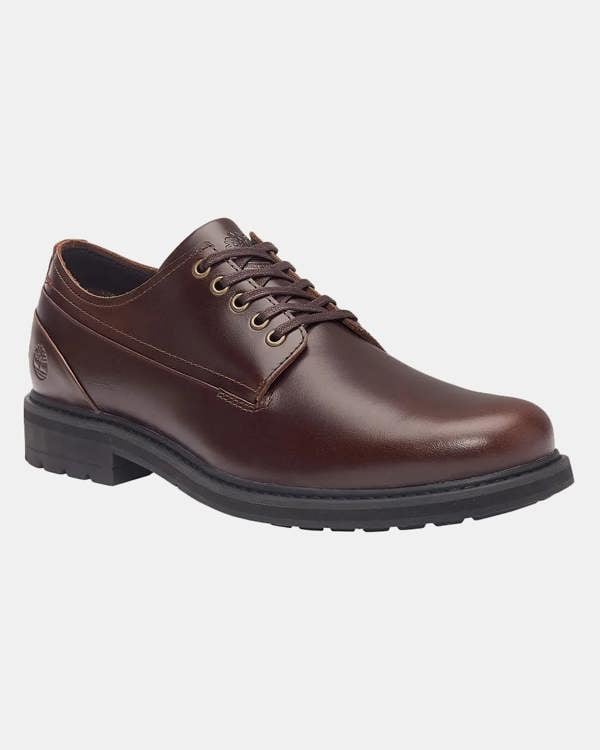 Timberland Stormbucks Mens Full Grain Leather Lace Up Waterproof Shoe - Dark Brown | CHO | Designer Mens Waterproof Shoes - Dark Brown - UK8 EU42 US8.5 - 198269817399