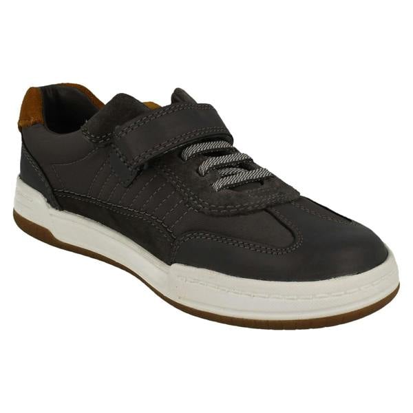 Clarks Boys Clarks Low-Top Sporty Style Trainers - Fawn Family