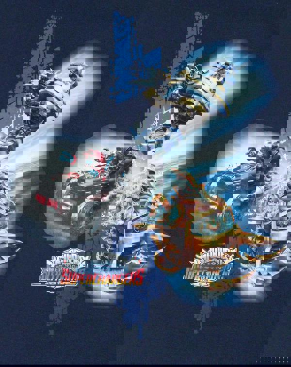 Skylanders Boys Blue Superchargers Short Sleeved T-Shirt