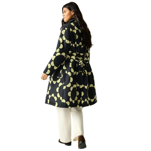 Regatta Womens/Ladies Orla Mac Daisy Hoop Waterproof Jacket - Black - 