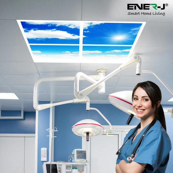 ENER-J SKY Cloud LED Panel 2D version, 60x60cms, 40W (4 pcs set)