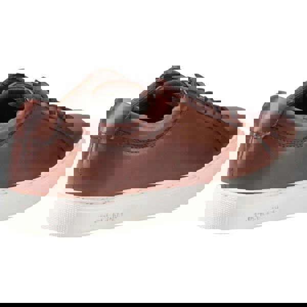 Jack & Jones Galaxy Leather Trainers - Cognac