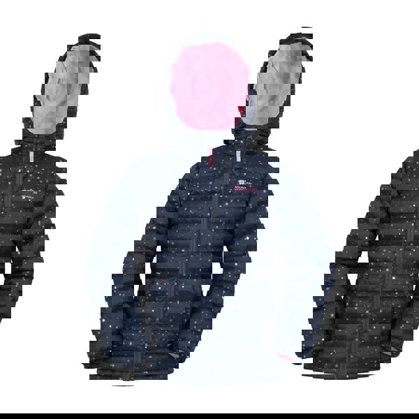 Mountain Warehouse Childrens/Kids Seasons Stars Padded Jacket - Blue/White - 