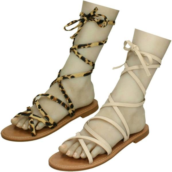 Savannah Ladies Savannah Strappy Flat Sandals F00361