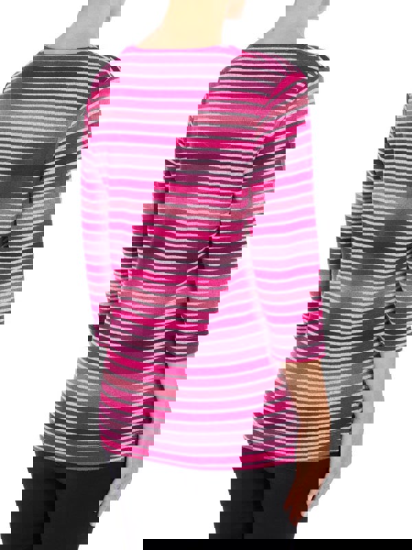 PennyPlain Striped Top - Berry