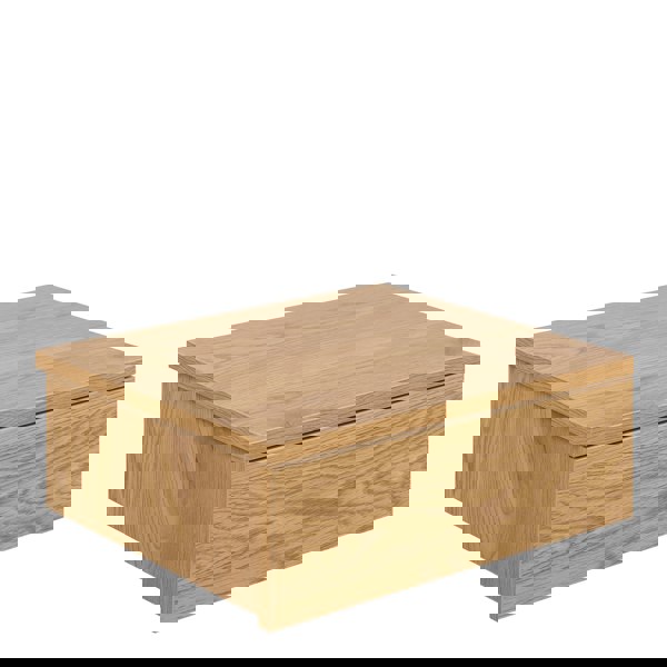 Furniture To Go Avignon Square Bedside Table with 1 Drawer in Oak