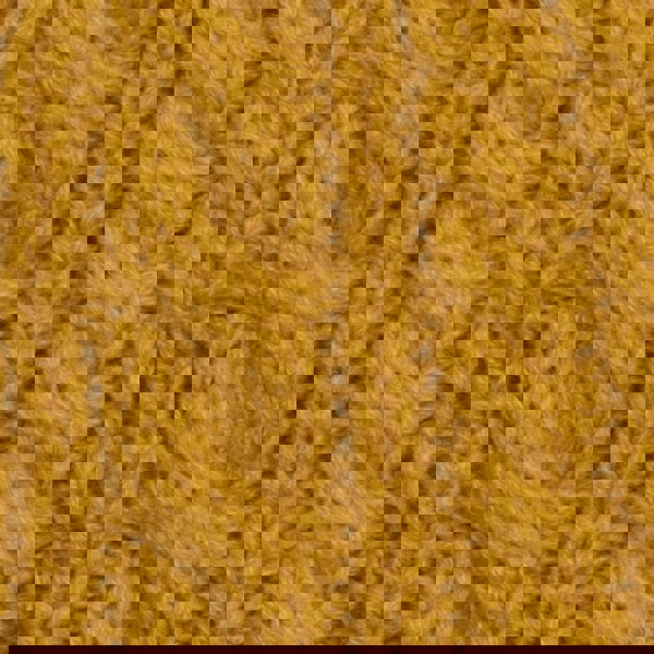 Aran Cable Button Wrap Scarf 