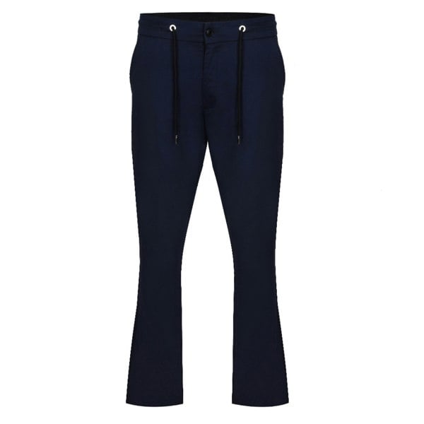 Loose Fit Chinos - Navy