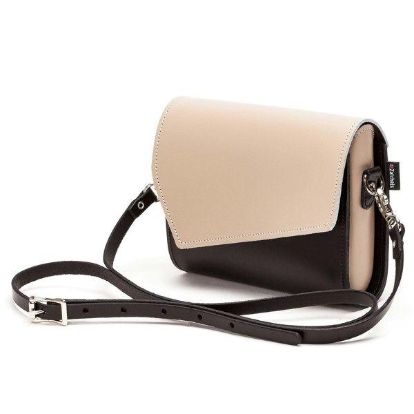 Zatchels Handmade Leather Clutch Bag - Cafe Noir